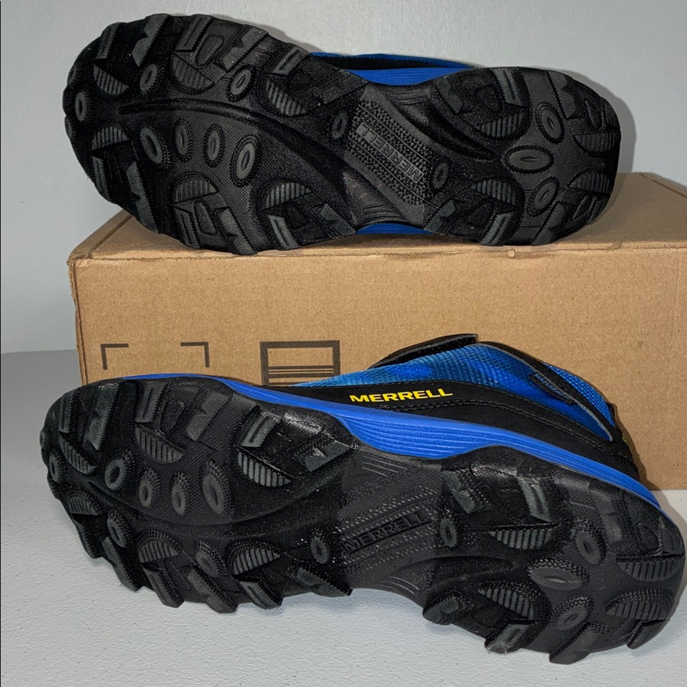 Merrell Moab Speed Mid Waterproof Hiking Shoes Big Boys 5.5 - Picture 5 of 8